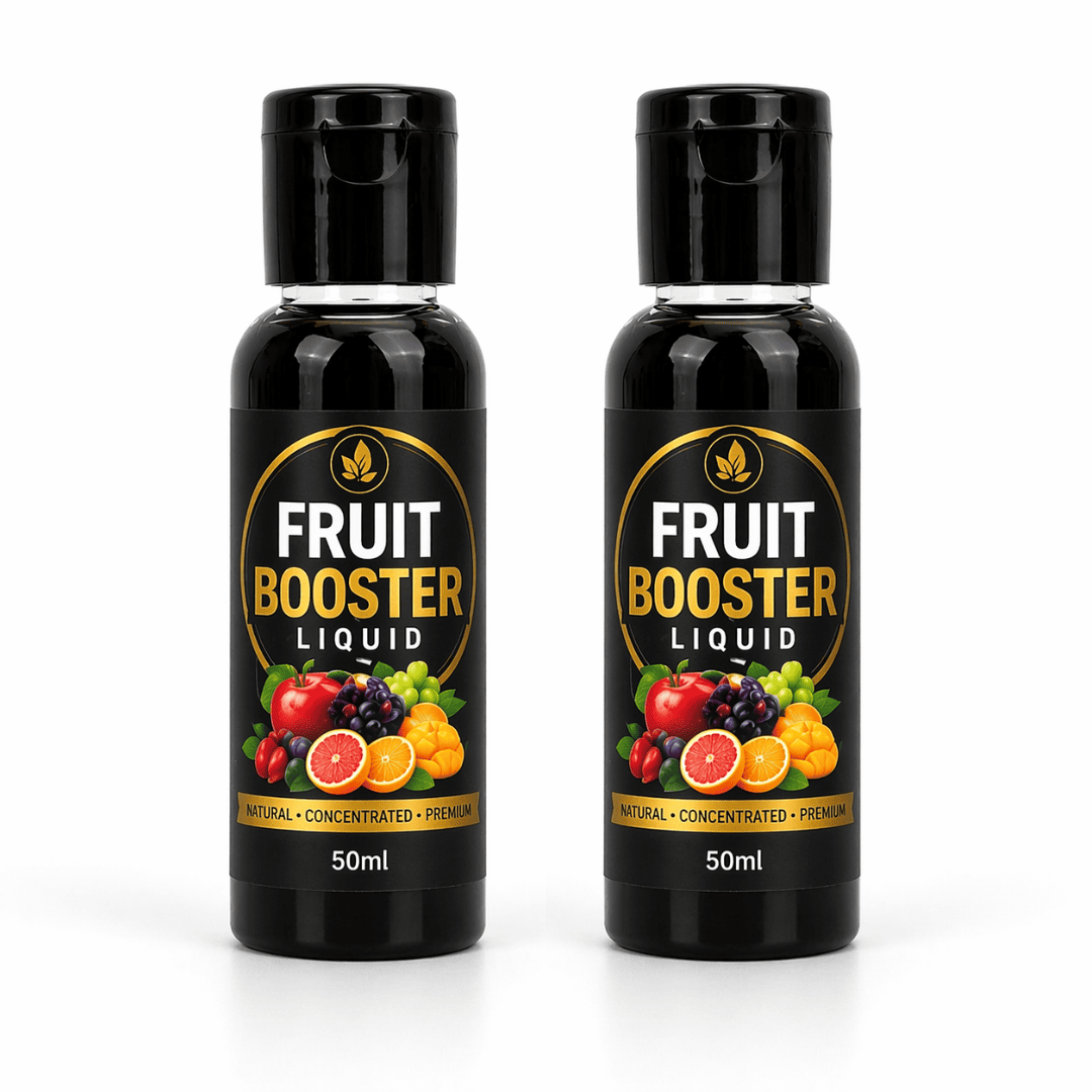 Organic Fruit Booster Liquid Fertilizer | Plant Growth Enhancer Booster Enriched Essential for High Yield Fruits (50ml X 2)
