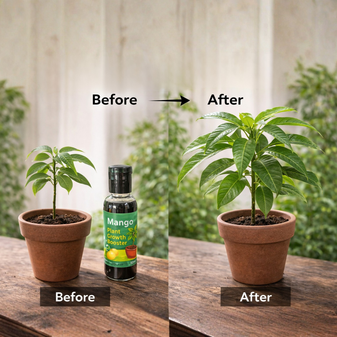 Mango Plant Growth Booste Liquid Fertilizer Premium Essential Powerful Organic Liquid for Overall increase of Mango Plants Pack Of 2 (50ml X 2) - Image 5