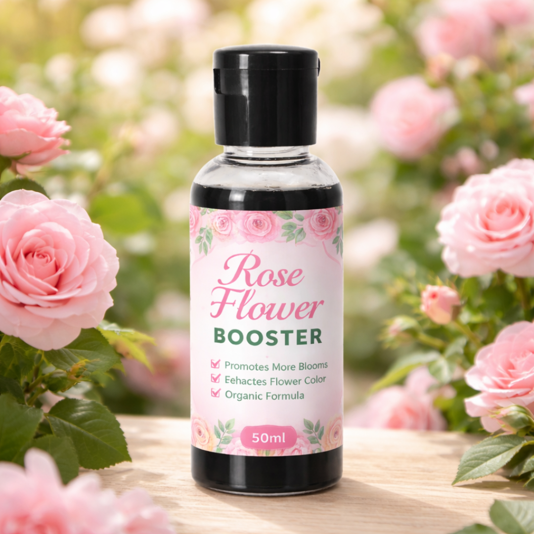 Rose Flower Bloom Booster Liquid Fertilizer | Organic Rose Flowers Growth Booster Enhancer Promotes More Buds, Bigger & Vibrant Flowers | Enhances Continuous Blooming & Plant Health Pack Of 3 (50ml X 3) - Image 3