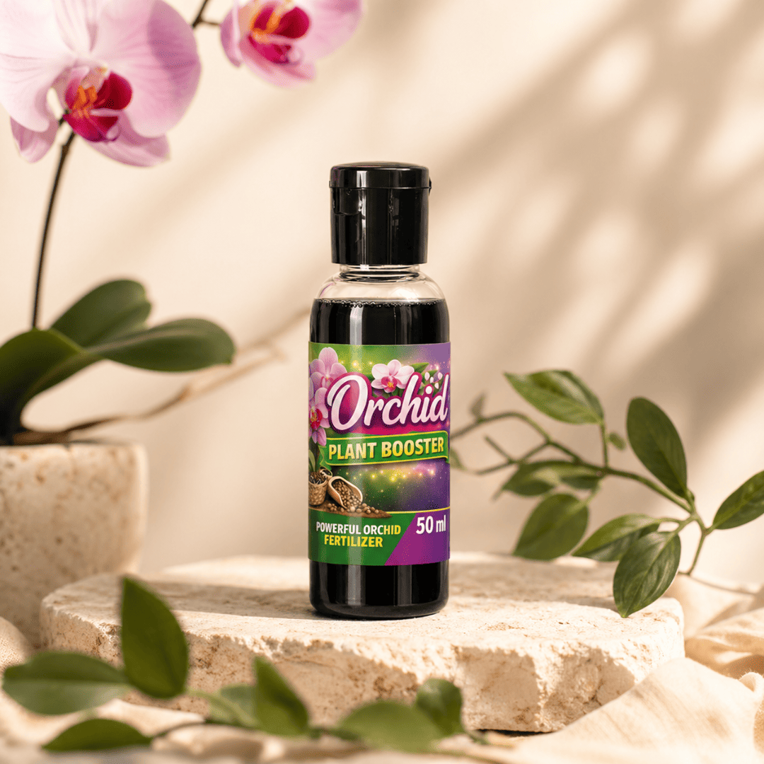 Orchid Flower Plant Growth Booster Liquid Fertilizer, Organic Orchid Flower Plant Growth Enhancer Booster Enriched Essential for Healthy Growth Pack Of 3 (50ml X 3) - Image 3