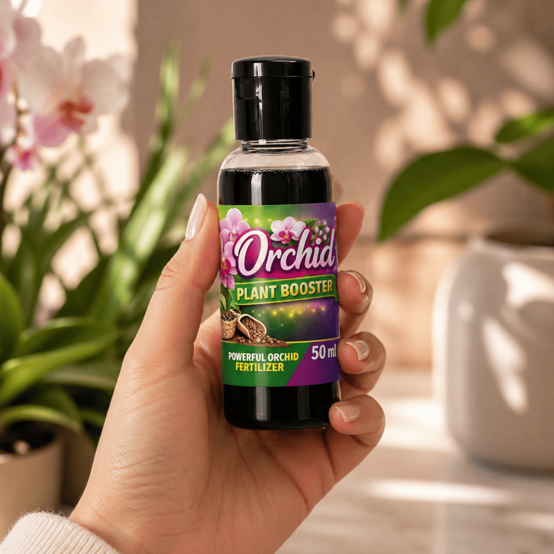 Orchid Flower Plant Growth Booster Liquid Fertilizer, Organic Orchid Flower Plant Growth Enhancer Booster Enriched Essential for Healthy Growth Pack Of 3 (50ml X 3) - Image 4