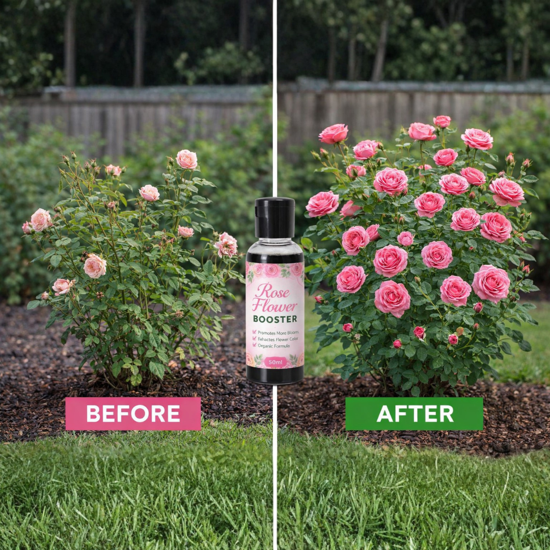 Rose Flower Bloom Booster Liquid Fertilizer | Organic Rose Flowers Growth Booster Enhancer Promotes More Buds, Bigger & Vibrant Flowers | Enhances Continuous Blooming & Plant Health Pack Of 3 (50ml X 3) - Image 5