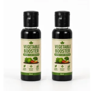 Organic Vegetable Booster Liquid Fertilizer | Vegetable Plant Growth Enhancer Booster Enriched Essential for High Yield Vegetable (50ml X 2)