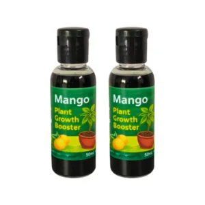 Mango Plant Growth Booste Liquid Fertilizer Premium Essential Powerful Organic Liquid for Overall increase of Mango Plants Pack Of 2 (50ml X 2)