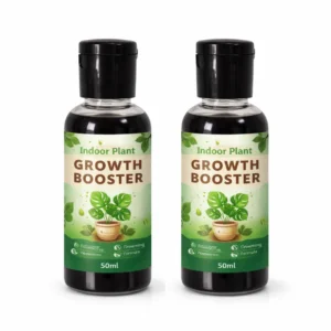 Indoor Plant Booster for Speed Growth Pack (2 x 50 ml) | Indoor Plant Growth Booster Liquid & Organic Indoor Plant Booster Liquid Fertilizer | Liquid Fertilizer for Indoor Plants Home Garden (Pack Of 2)