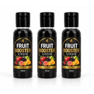 Organic Fruit Booster Liquid Fertilizer | Plant Growth Enhancer Booster Enriched Essential for High Yield Fruits (50ml X 3)