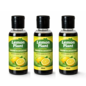 Lemon Plant Growth Booste Liquid Fertilizer Premium Essential Powerful Organic Liquid for Overall increase of Lemon Plants Pack Of 3 (50ml X 3)