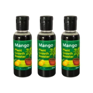 Mango Plant Growth Booste Liquid Fertilizer Premium Essential Powerful Organic Liquid for Overall increase of Mango Plants Pack Of 3 (50ml X 3)