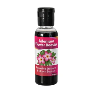 Adenium Flower Bloom Booster Liquid Fertilizer | Organic Adenium Flowers Growth Booster Enhancer Promotes More Buds, Bigger & Vibrant Flowers | Enhances Continuous Blooming & Plant Health Pack Of 1 (50ml X 1)