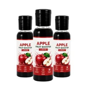 Organic Apple Fruit Booster Liquid Fertilizer | Plant Growth Enhancer Booster Enriched Essential for High Yield Apple Fruits (50ml X 3)